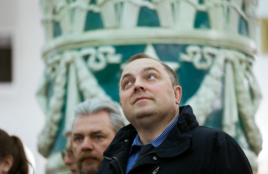 Открытие вестибюля станции "Проспект Мира" Кольцевой линии 18 фото