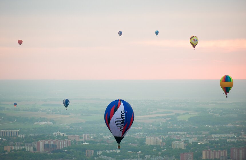 Чемпионат по воздухоплавательному спорту в Дмитрове 37 фото