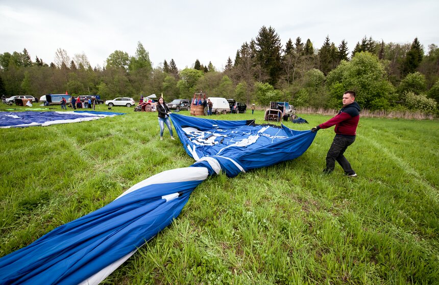 Чемпионат по воздухоплавательному спорту в Дмитрове 12 фото