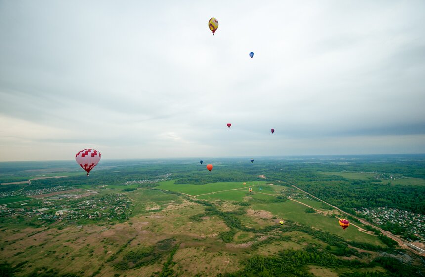 Чемпионат по воздухоплавательному спорту в Дмитрове 21 фото
