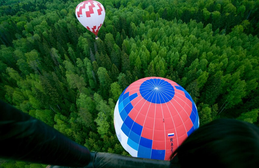 Чемпионат по воздухоплавательному спорту в Дмитрове 26 фото