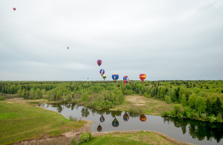Чемпионат по воздухоплавательному спорту в Дмитрове 29 фото