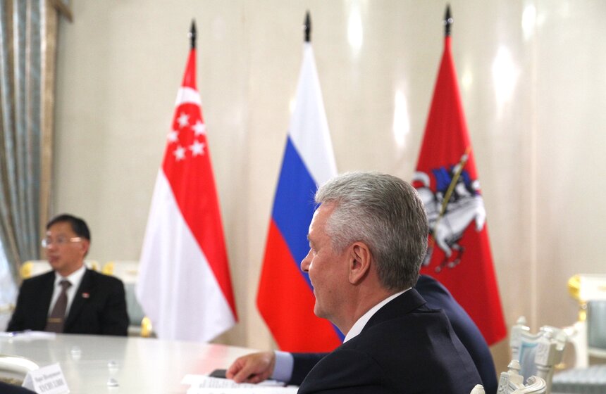 Сергей Собянин встретился с премьер-министром Сингапура 9 фото