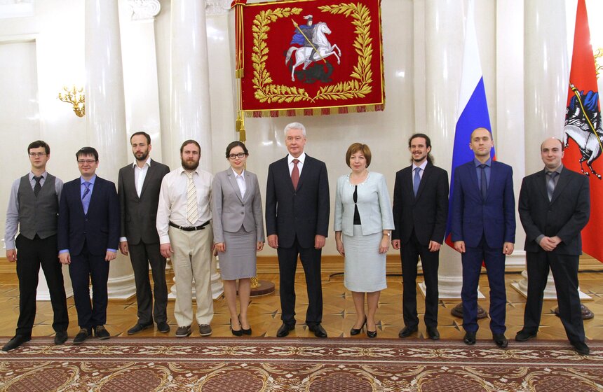 Сергей Собянин встретился с лауреатами конкурса "Учитель года" 28 фото