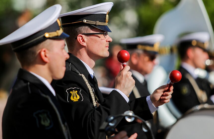 Фестиваль духовых оркестров на ВДНХ 38 фото