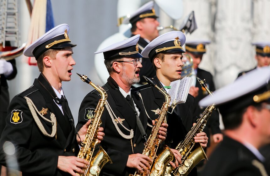 Фестиваль духовых оркестров на ВДНХ 36 фото