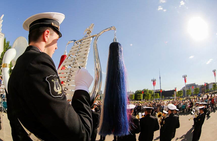 Фестиваль духовых оркестров на ВДНХ 37 фото