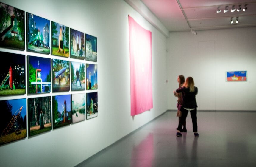 Выставки "Speech" и "Русский космос" в МАММ 32 фото