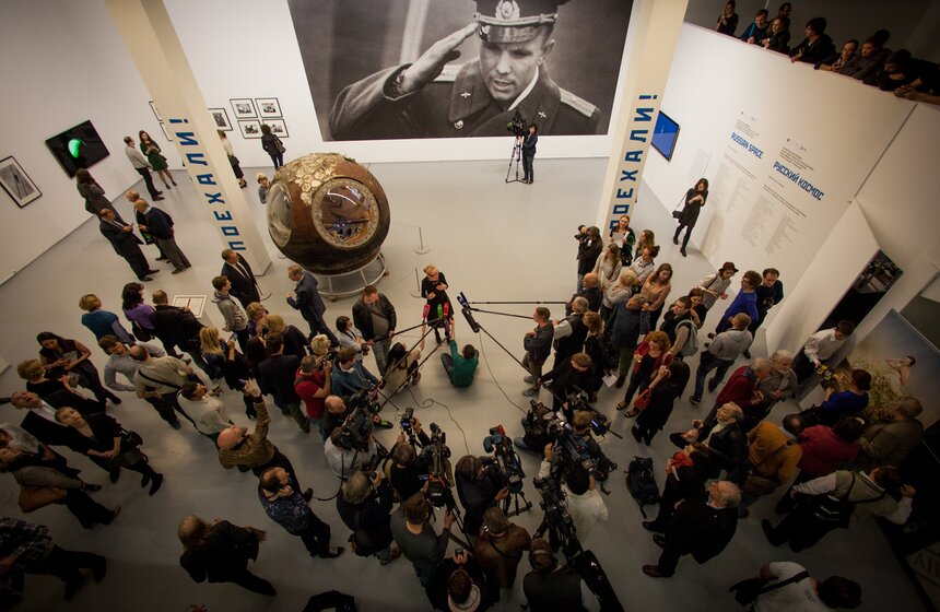 Выставки "Speech" и "Русский космос" в МАММ 28 фото