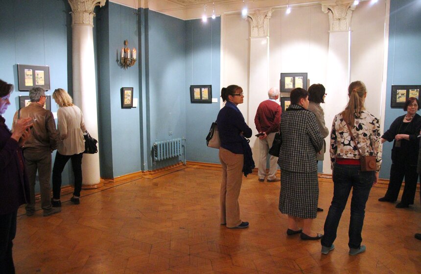 Выставка миниатюр из книги "Бабур-наме" 23 фото