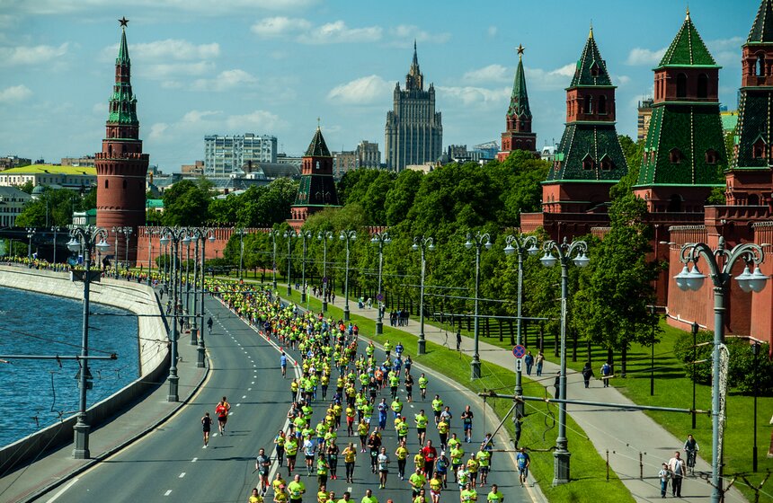 15 мая в столице прошел Московский полумарафон 13 фото