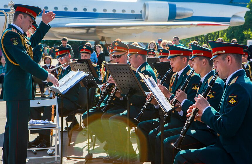 Фестиваль духовых оркестров на ВДНХ 15 фото