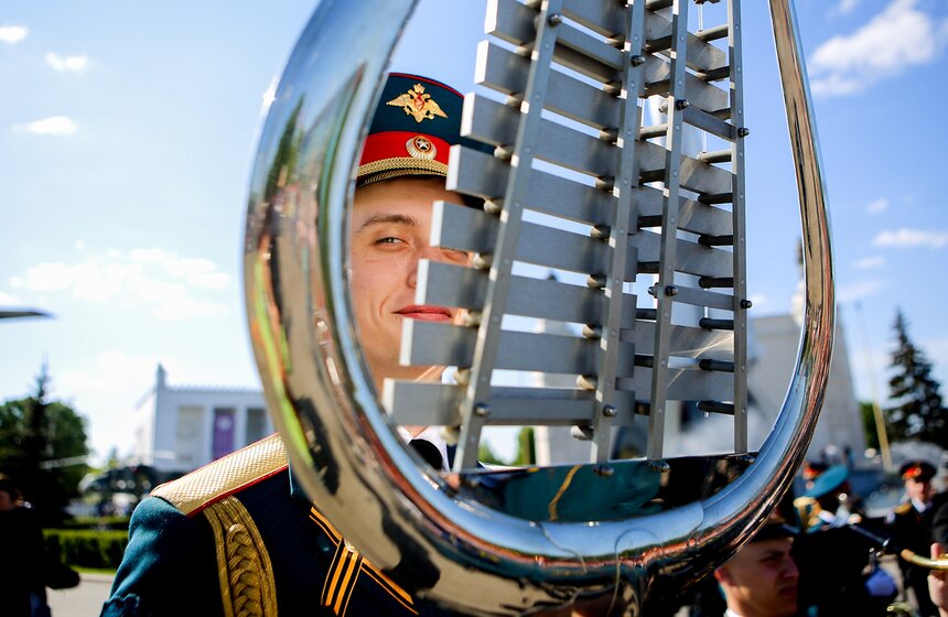 Фестиваль духовых оркестров на ВДНХ 30 фото