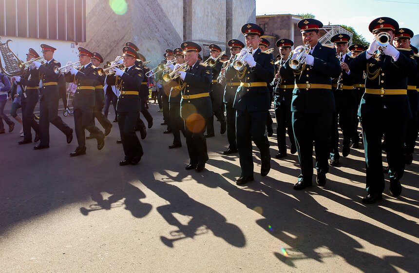 Фестиваль духовых оркестров на ВДНХ 1 фото