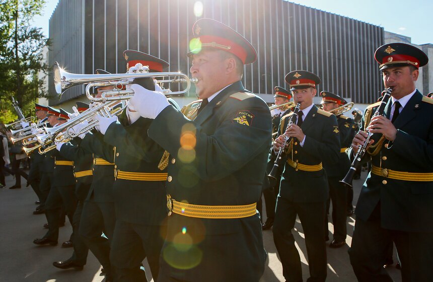 Фестиваль духовых оркестров на ВДНХ 2 фото