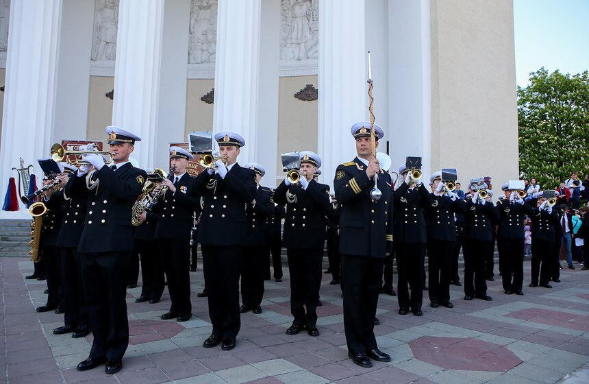 Фестиваль духовых оркестров на ВДНХ 8 фото
