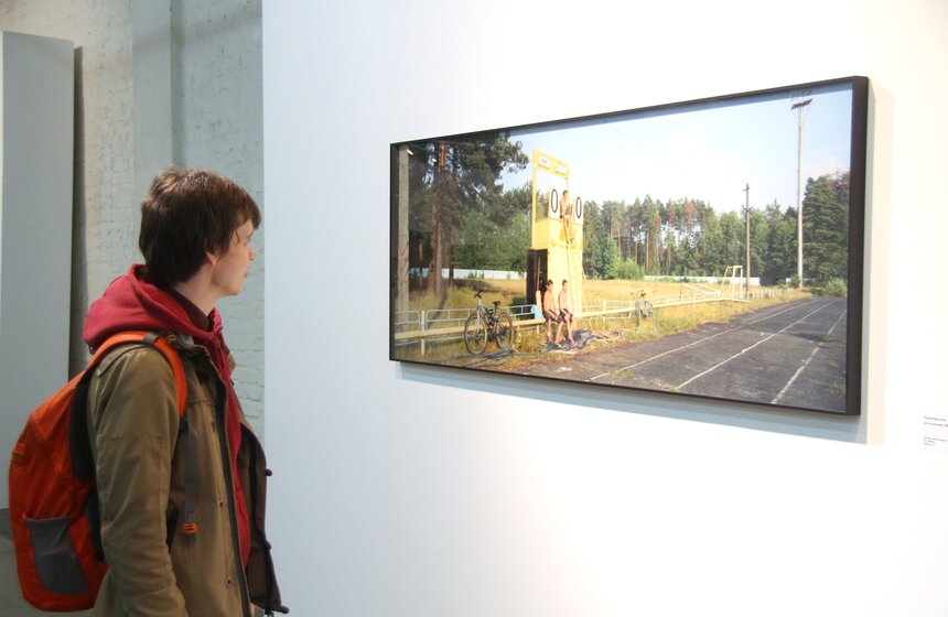 На "Винзаводе" открылся выставочный проект "Футбол – Хоккей" 20 фото