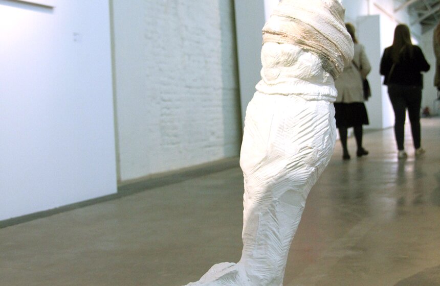 На "Винзаводе" открылся выставочный проект "Футбол – Хоккей" 25 фото