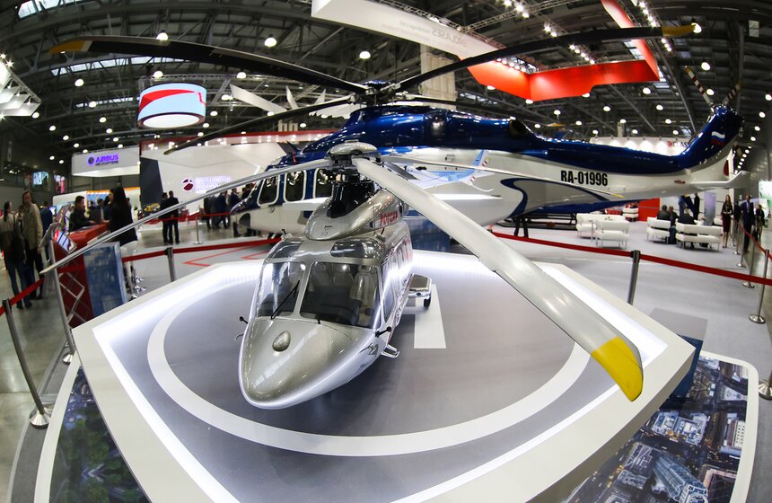 В столице проходит международная выставка HeliRussia 20 фото