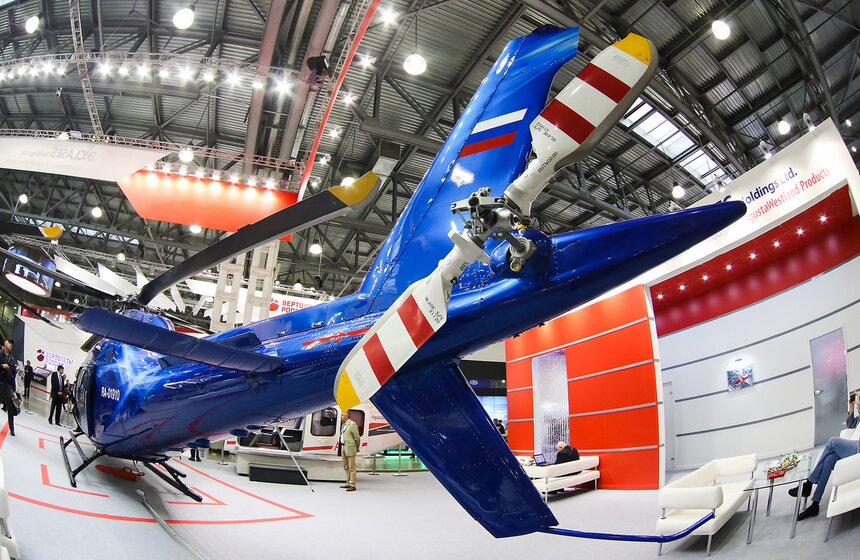 В столице проходит международная выставка HeliRussia 17 фото