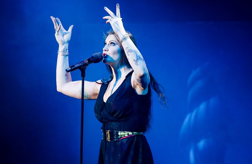 В столице прошел концерт метал-группы "Nightwish" 13 фото