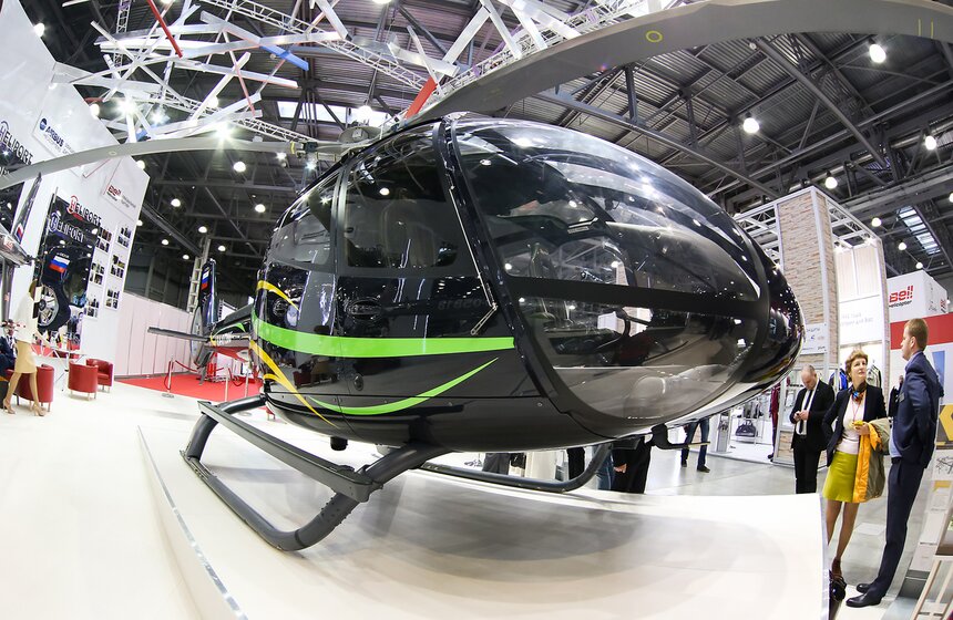В столице проходит международная выставка HeliRussia 18 фото