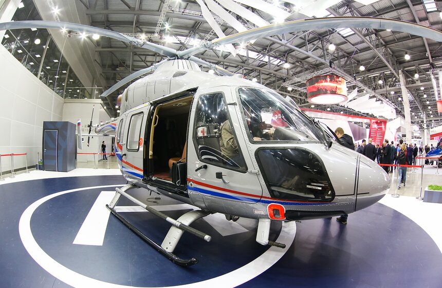 В столице проходит международная выставка HeliRussia 21 фото