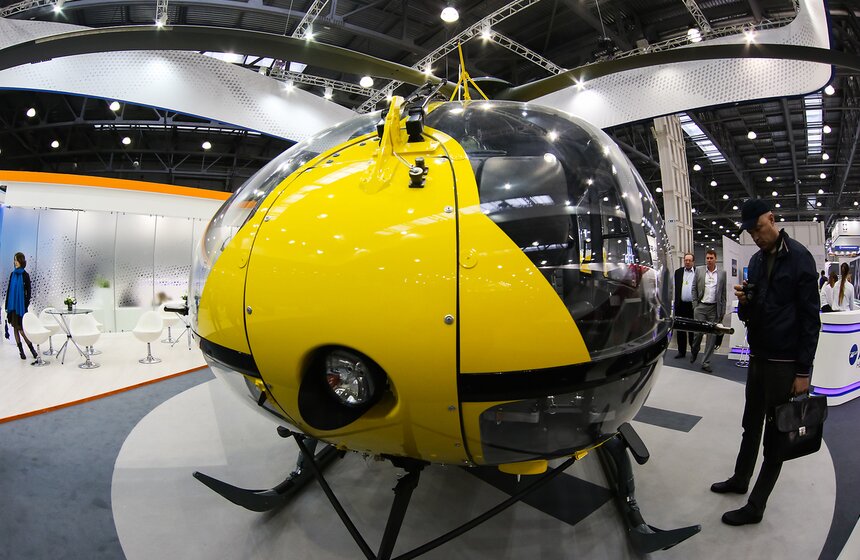 В столице проходит международная выставка HeliRussia 23 фото