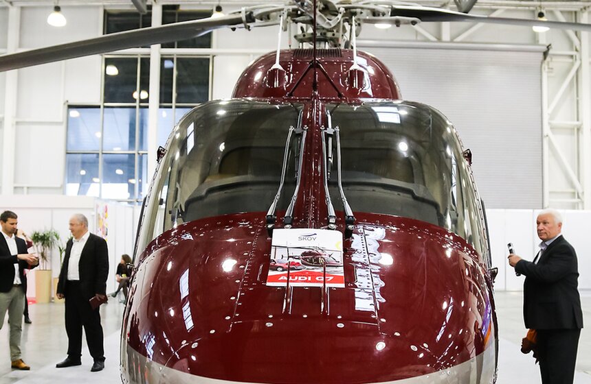 В столице проходит международная выставка HeliRussia 10 фото