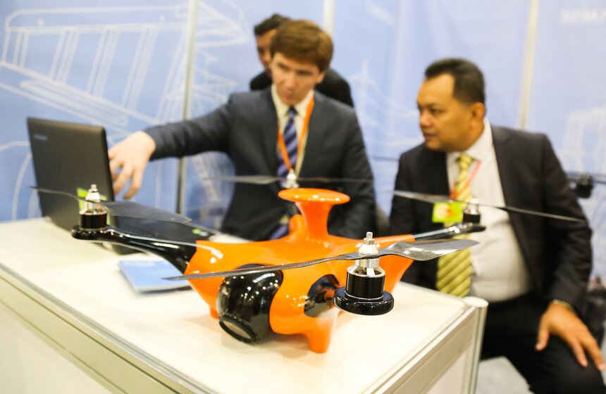 В столице проходит международная выставка HeliRussia 8 фото