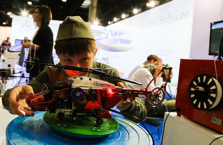 В столице проходит международная выставка HeliRussia 1 фото