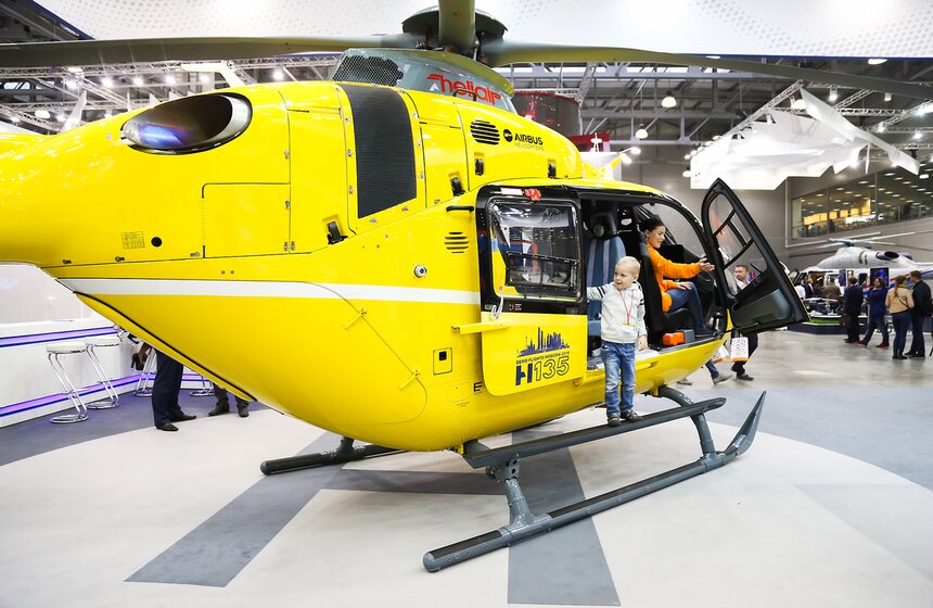 В столице проходит международная выставка HeliRussia 6 фото