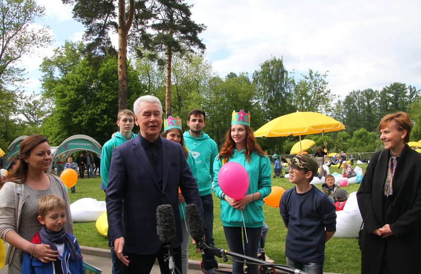 Мэр Москвы посетил день рождения проекта "Активный гражданин" 14 фото