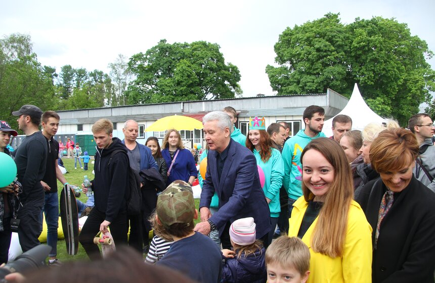 Мэр Москвы посетил день рождения проекта "Активный гражданин" 16 фото