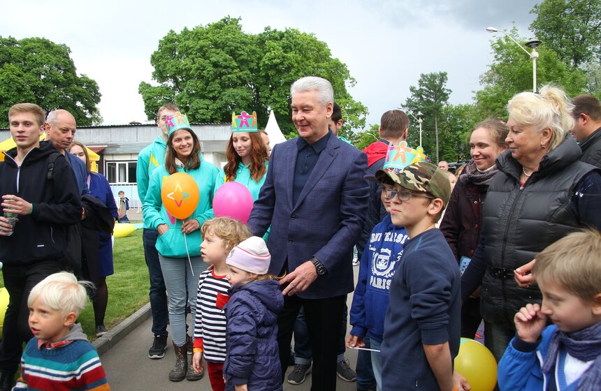 Мэр Москвы посетил день рождения проекта "Активный гражданин" 17 фото