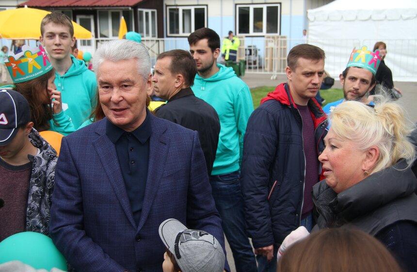 Мэр Москвы посетил день рождения проекта "Активный гражданин" 18 фото