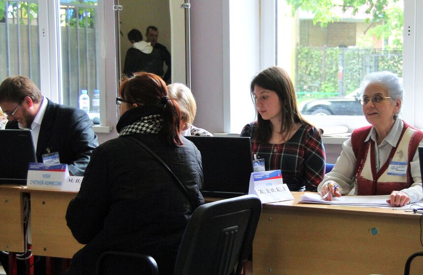 Сергей Собянин проголосовал на предварительных выборах ЕР 19 фото