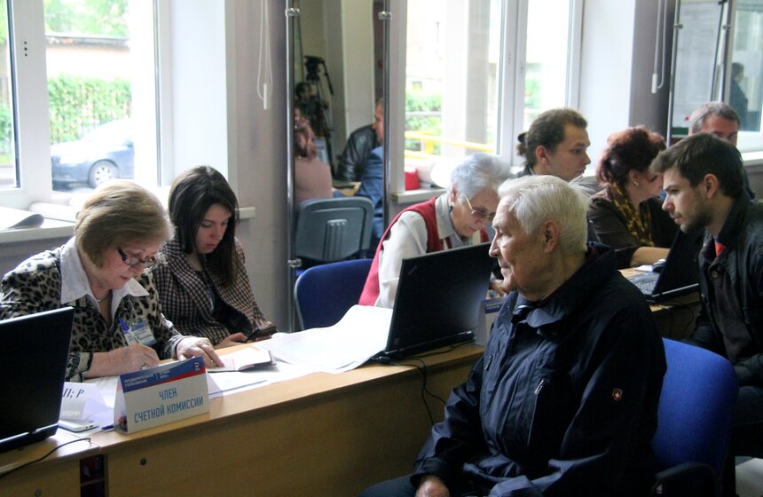 Сергей Собянин проголосовал на предварительных выборах ЕР 1 фото