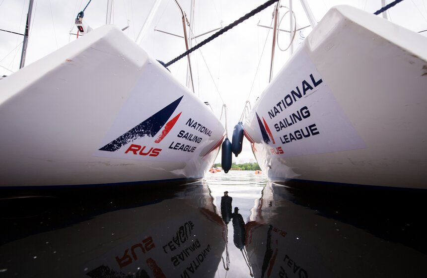 В столице прошел этап парусной лиги 24 фото