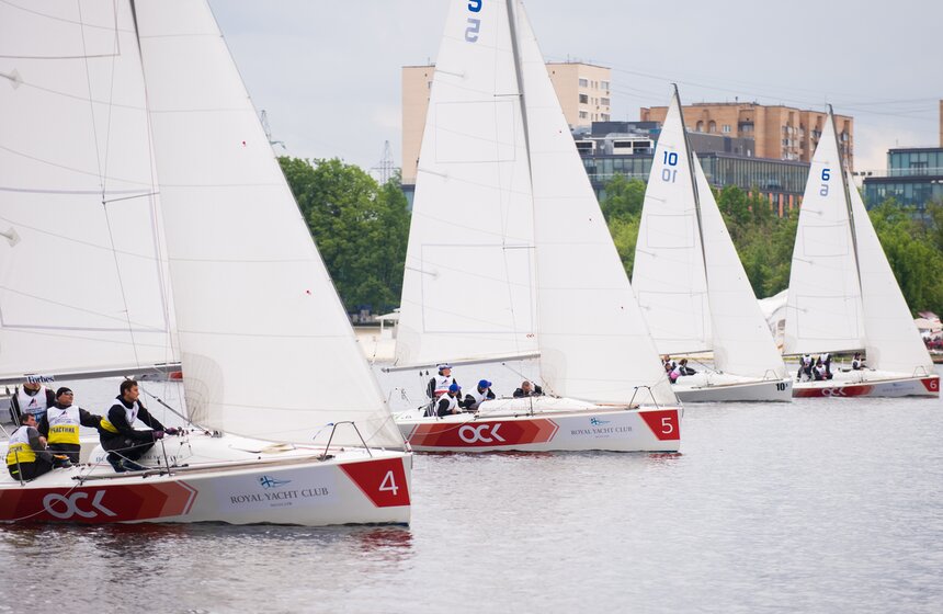 В столице прошел этап парусной лиги 11 фото