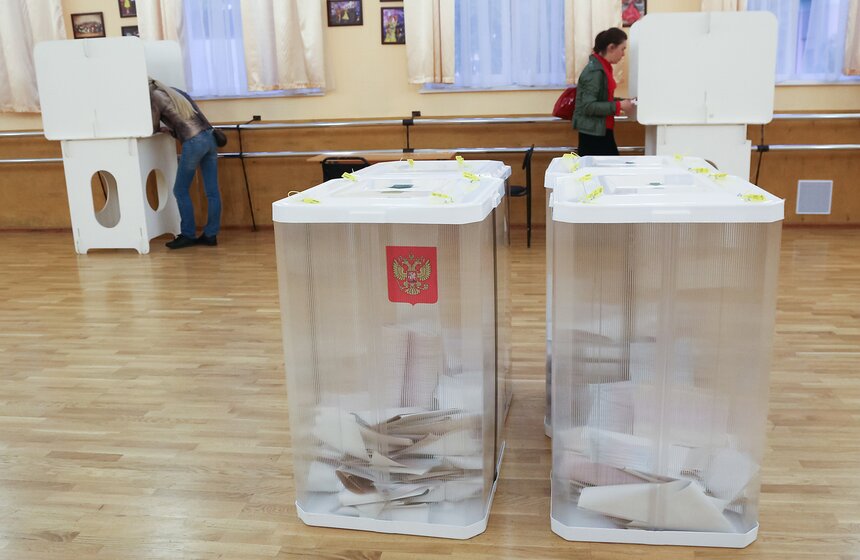 Подсчет голосов по итогам праймериз партии "Единая Россия" 1 фото