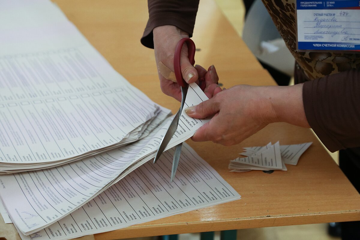 Подсчет голосов на выборах президента российской федерации. Подсчет голосов.