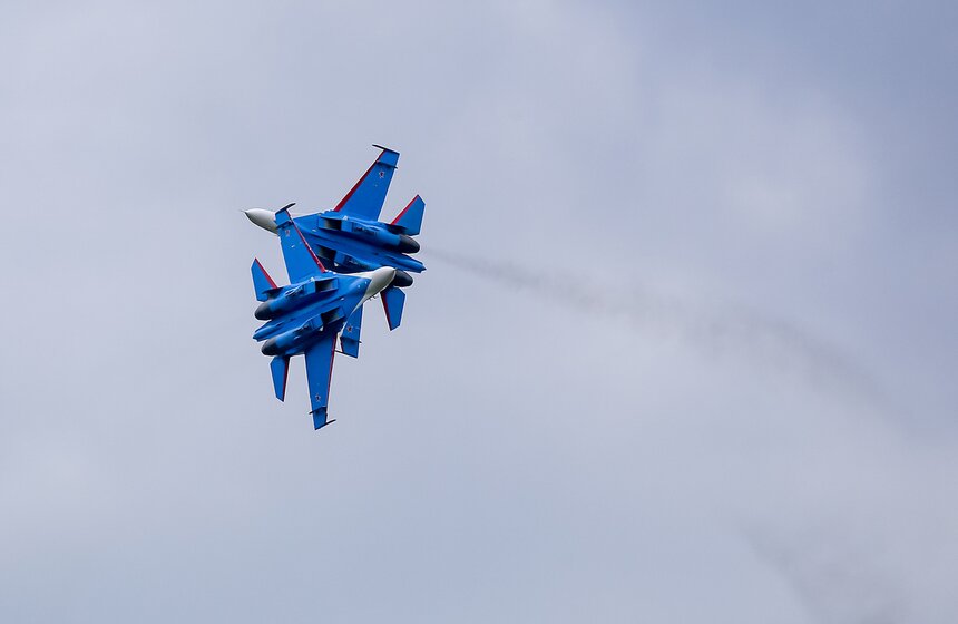 "Стрижи" и "Русские витязи" отметили 25-летие 9 фото