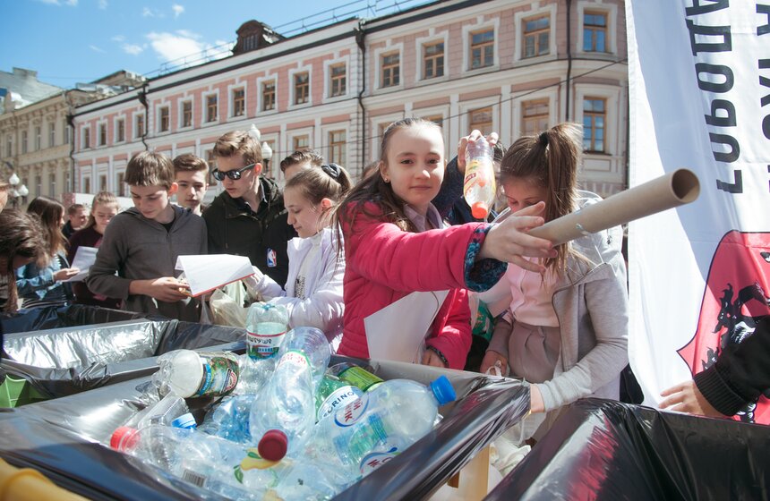 В Москве стартовала акция "Разделяй и используй" 9 фото