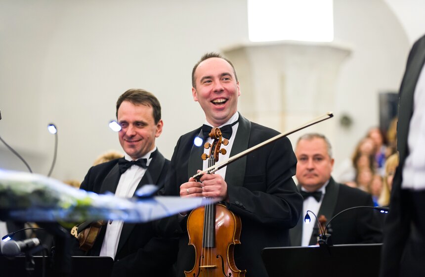 На станции метро "Кропоткинская" прошел ночной концерт 28 фото