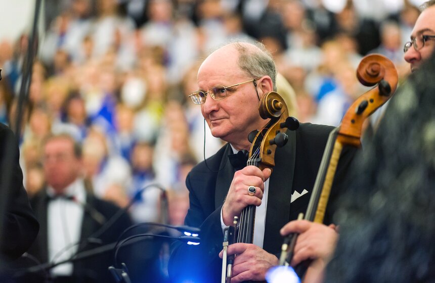 На станции метро "Кропоткинская" прошел ночной концерт 29 фото