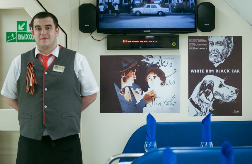 Поезд имени Вячеслава Тихонова отправился в первый рейс 16 фото