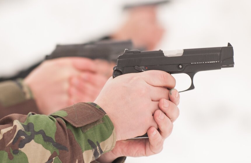 Как устроен полигон, где тренируется ОМОН 10 фото