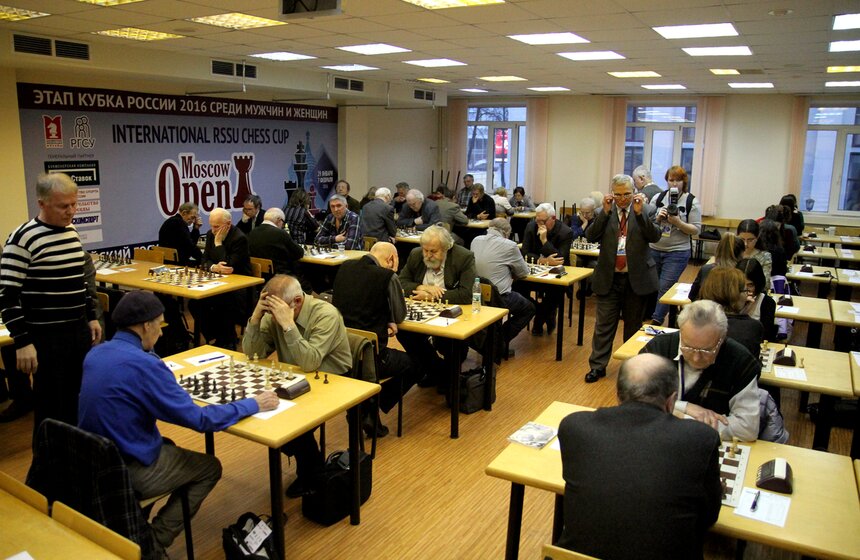 Открытие турнира по шахматам "Мoscow Open-2016" в РГСУ 16 фото
