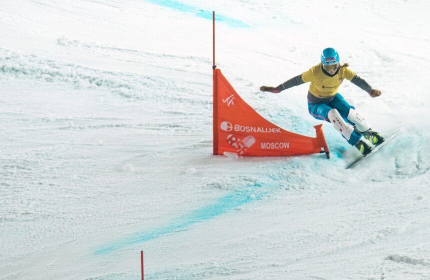 Этап Кубка мира по сноуборду в Крылатском 15 фото